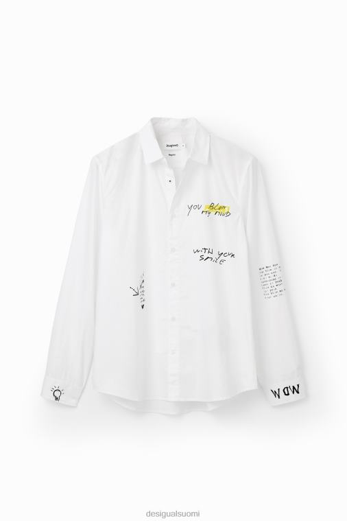 kontrastivärinen viestipaita Desigual miehet F4V041550 vaatetus