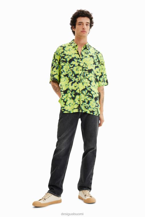 kukkainen lomakeskuspaita Desigual miehet F4V041692 vaatetus