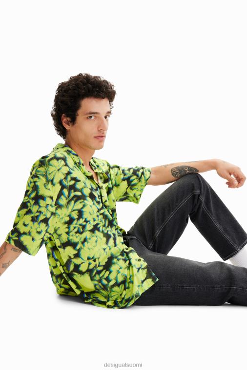 kukkainen lomakeskuspaita Desigual miehet F4V041692 vaatetus