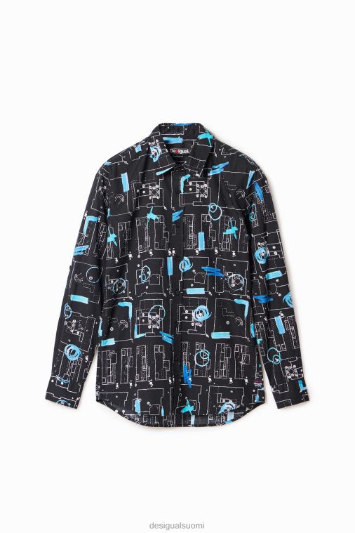 paita Desigual miehet F4V041658 vaatetus