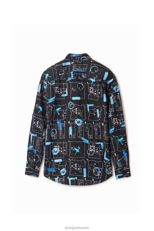paita Desigual miehet F4V041658 vaatetus