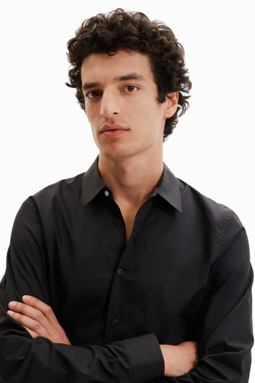 peruspaita kontrastisilla yksityiskohdilla Desigual miehet F4V041606 vaatetus