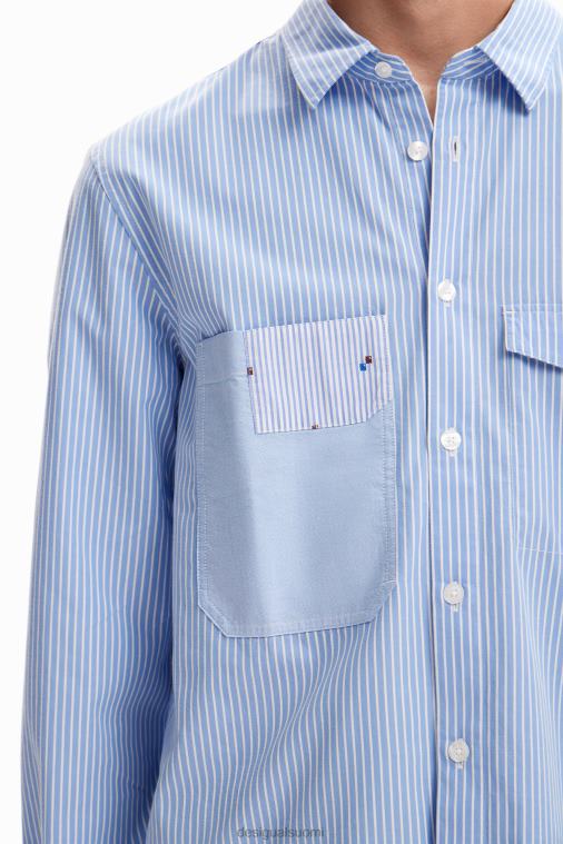 raidallinen taskupaita Desigual miehet F4V041581 vaatetus