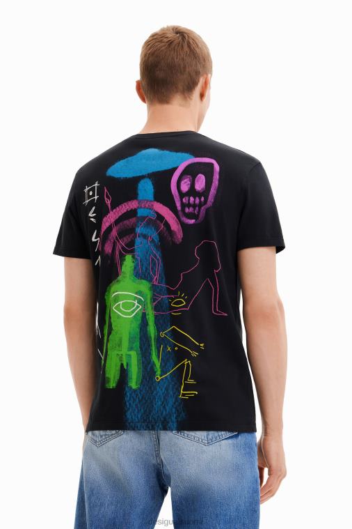 dino lyhythihainen t-paita Desigual miehet F4V041675 vaatetus