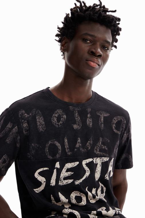 lyhythihainen mojito t-paita Desigual miehet F4V041652 vaatetus