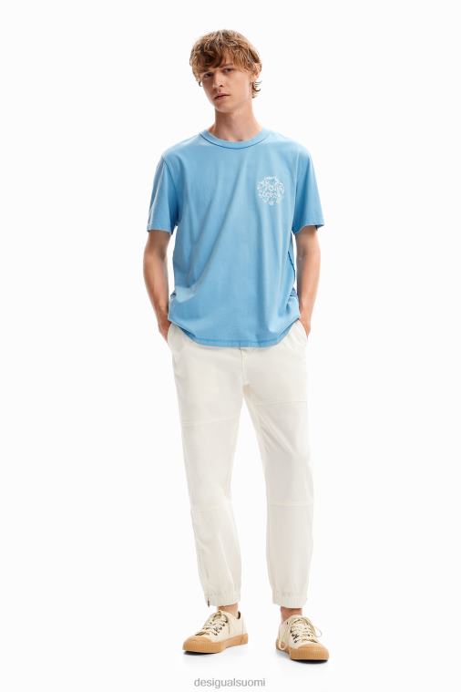 lyhythihainen paratiisi t-paita Desigual miehet F4V041561 vaatetus