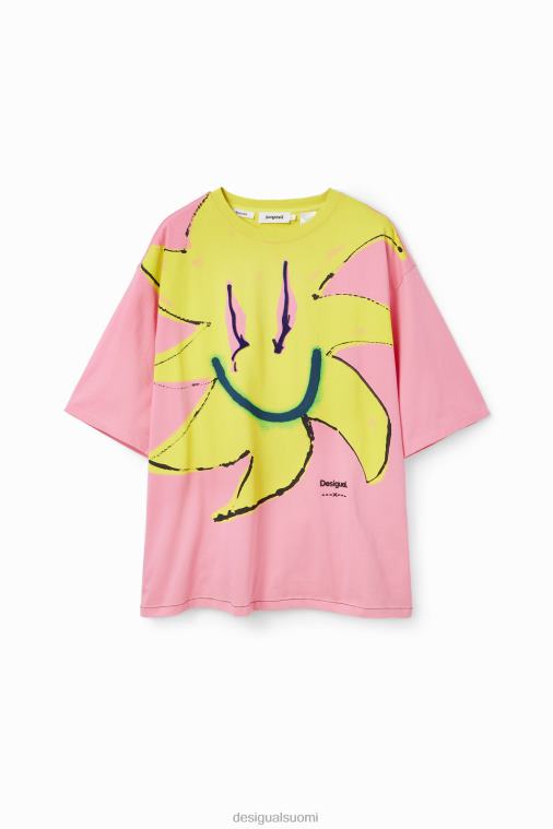 taiteellinen aurinko t-paita Desigual miehet F4V041684 vaatetus