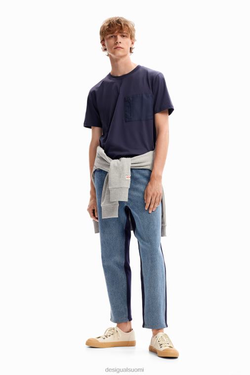 tavallinen tasku-t-paita Desigual miehet F4V041610 vaatetus