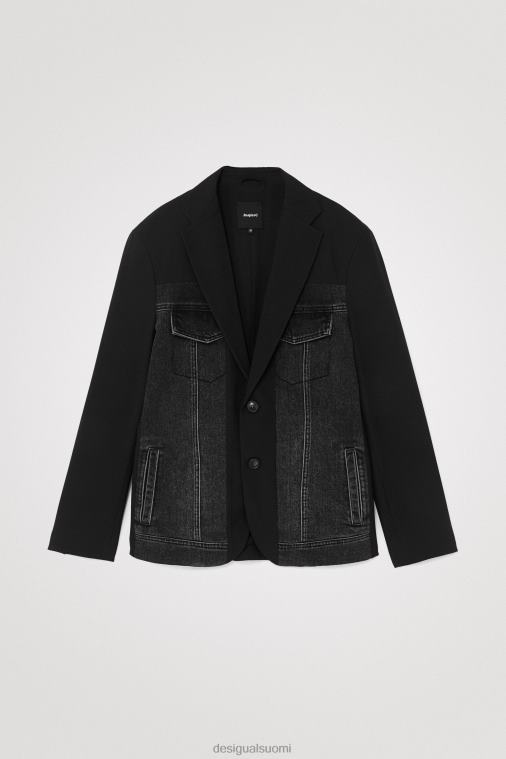 bleiseri hybridi denim Desigual miehet F4V041642 vaatetus