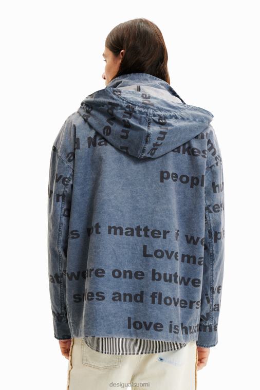 hybridi denim takki Desigual miehet F4V041590 vaatetus