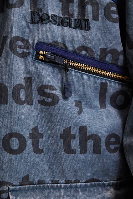 hybridi denim takki Desigual miehet F4V041590 vaatetus