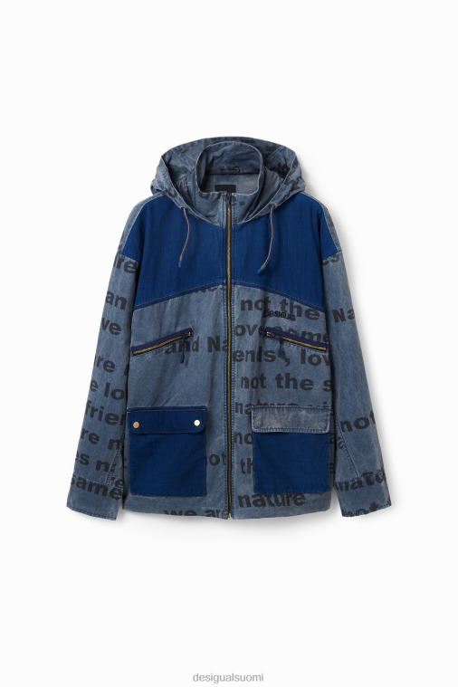 hybridi denim takki Desigual miehet F4V041590 vaatetus