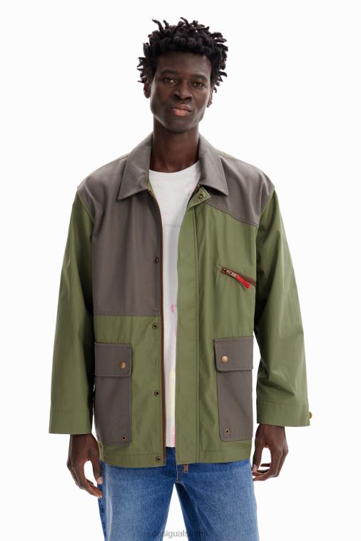 yhdistelmä taskut parka Desigual miehet F4V041609 vaatetus