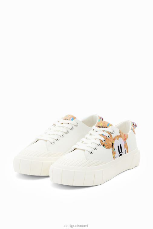 Disneyn Mikki Hiiri alustan lenkkarit Desigual naiset F4V041020 jalkineet