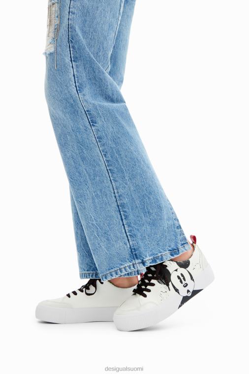 Disneyn Mikki Hiiri craquelure -lenkkarit Desigual naiset F4V041023 jalkineet