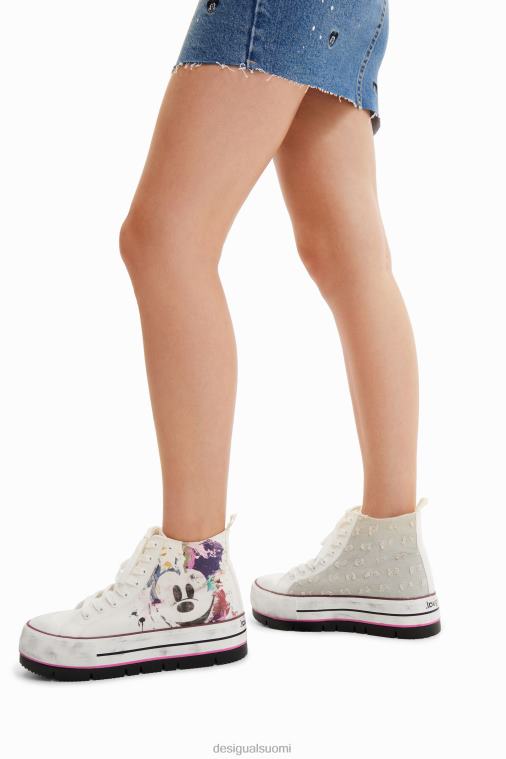 Disneyn Mikki Hiiri korkeatasoiset lenkkarit Desigual naiset F4V041511 jalkineet