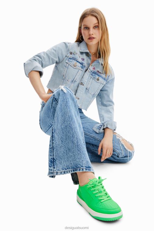 Retro paksut lenkkarit Desigual naiset F4V041476 jalkineet