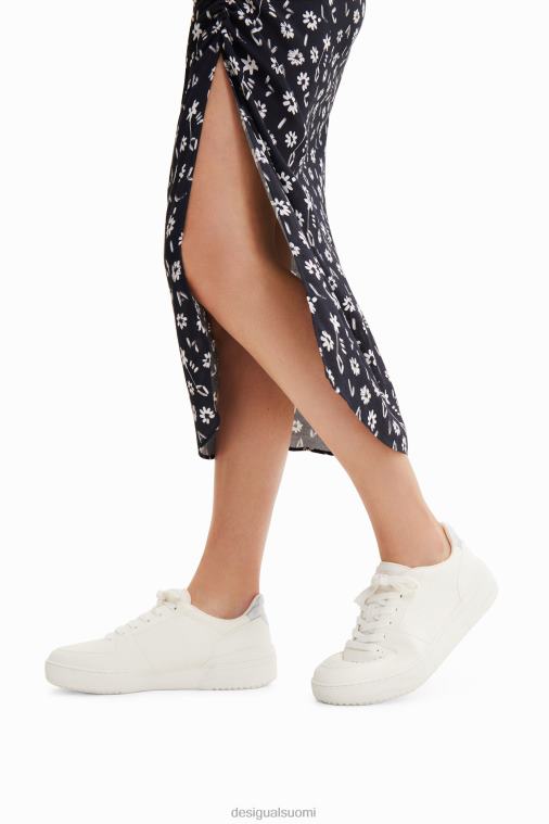 Retro paksut lenkkarit Desigual naiset F4V04609 jalkineet