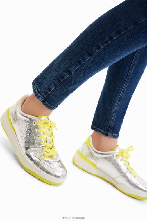 Retro paksut lenkkarit Desigual naiset F4V04990 jalkineet