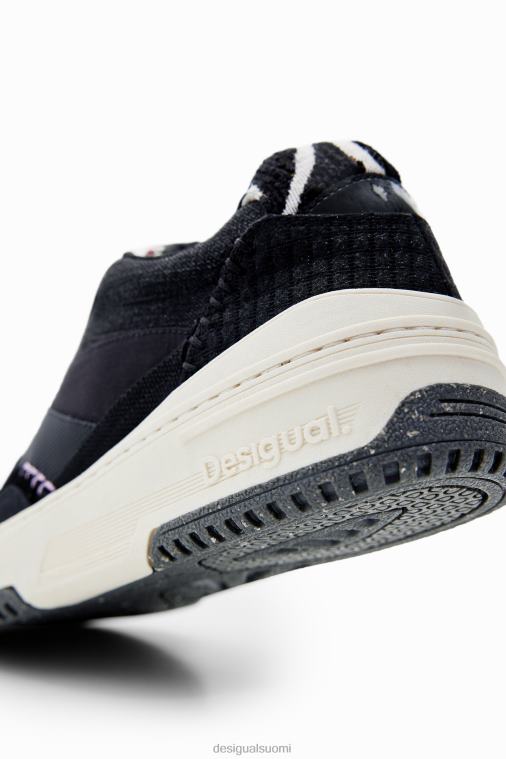 Retro paksut tilkkutäyslenkkarit Desigual naiset F4V041486 jalkineet