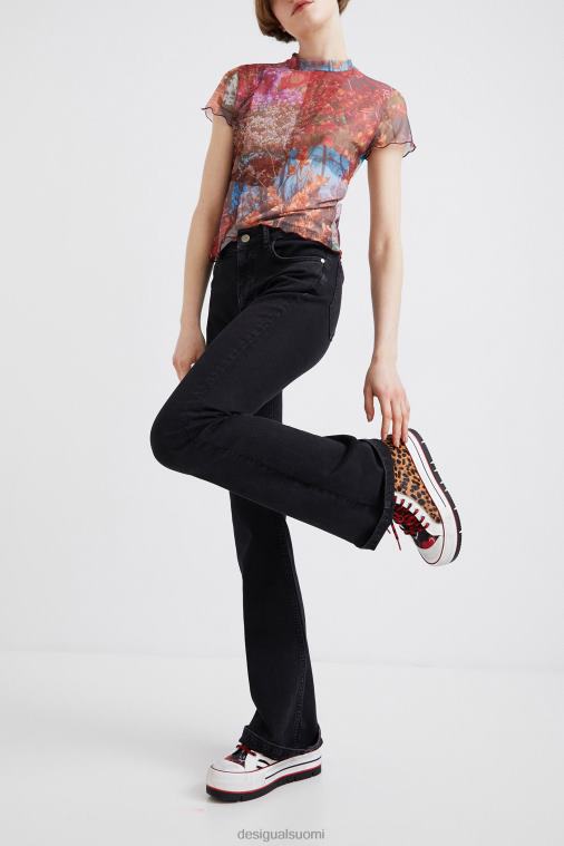 eläinkuvioiset korkeatasoiset lenkkarit Desigual naiset F4V041473 jalkineet