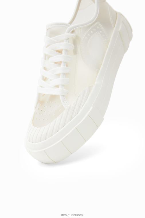 läpinäkyvät alustalenkkarit Desigual naiset F4V04634 jalkineet