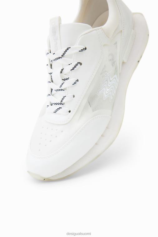 läpinäkyvät juoksulenkkarit Desigual naiset F4V04702 jalkineet