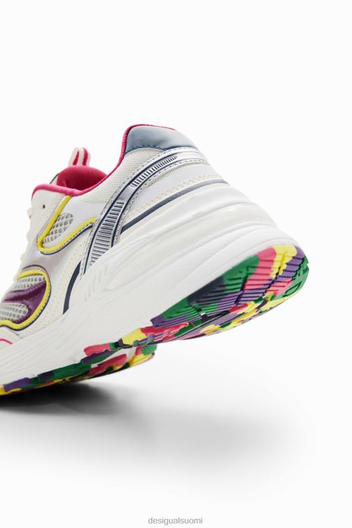 moniväriset juoksulenkkarit Desigual naiset F4V041477 jalkineet