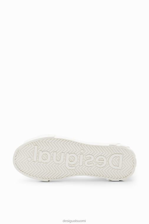 tartan platform tennarit Desigual naiset F4V041498 jalkineet