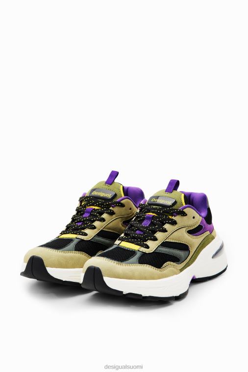 tilkkutöitä juoksevat lenkkarit Desigual naiset F4V041478 jalkineet