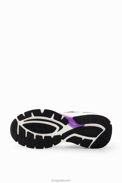 tilkkutöitä juoksevat lenkkarit Desigual naiset F4V041478 jalkineet