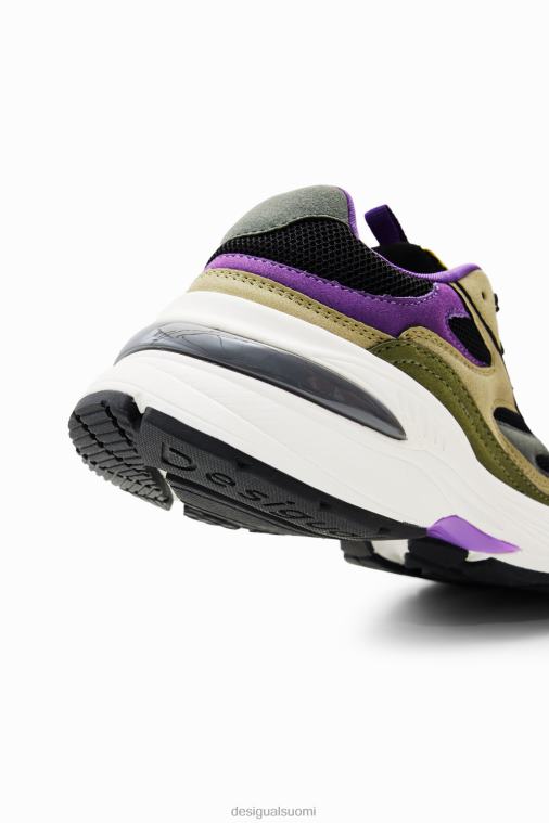 tilkkutöitä juoksevat lenkkarit Desigual naiset F4V041478 jalkineet