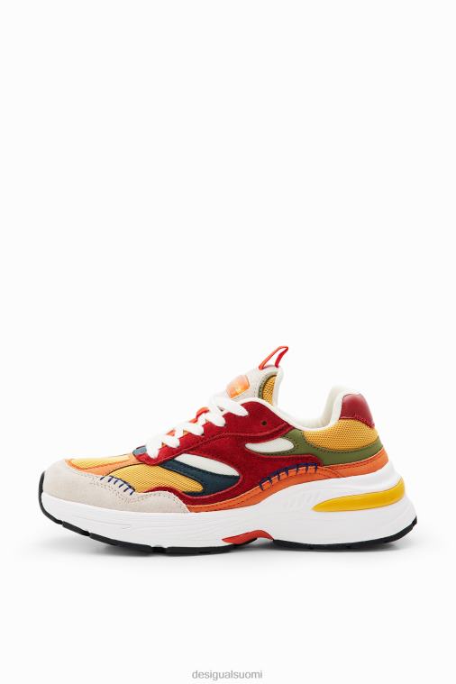 tilkkutöitä juoksevat lenkkarit Desigual naiset F4V041487 jalkineet