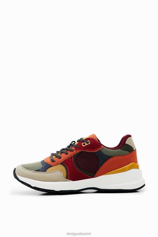 tilkkutöitä juoksevat lenkkarit Desigual naiset F4V041507 jalkineet