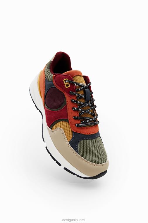 tilkkutöitä juoksevat lenkkarit Desigual naiset F4V041507 jalkineet