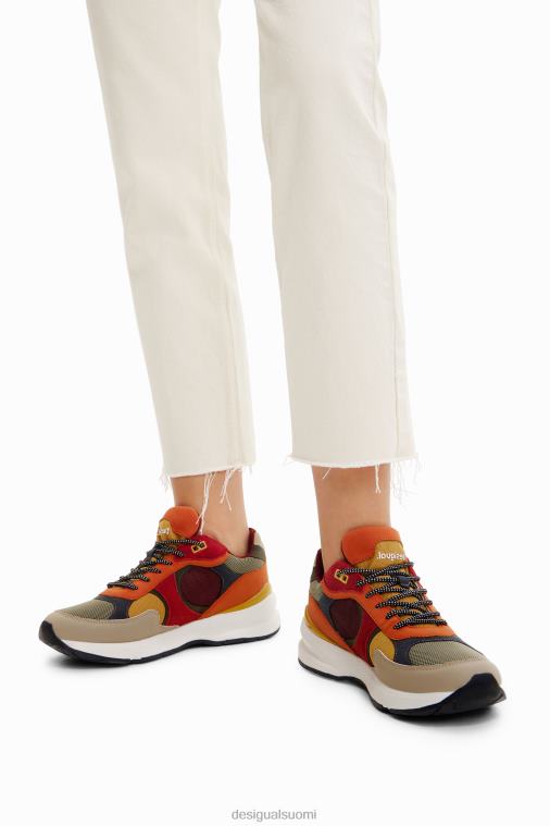 tilkkutöitä juoksevat lenkkarit Desigual naiset F4V041507 jalkineet