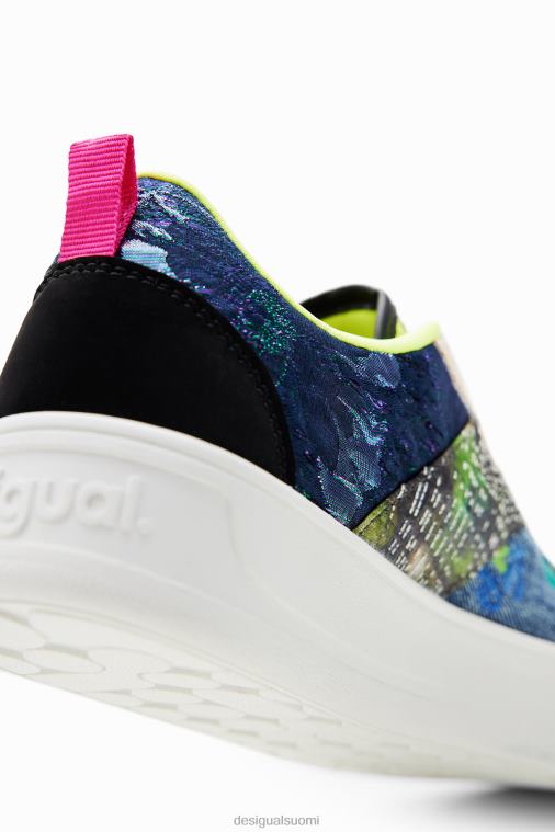 tilkkutukkaiset lenkkarit Desigual naiset F4V041482 jalkineet