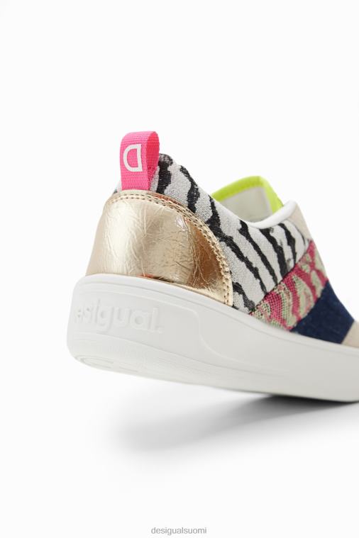 tilkkutukkaiset lenkkarit Desigual naiset F4V041508 jalkineet