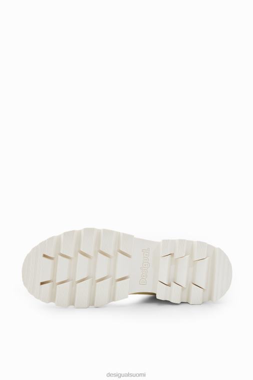 brodeeratut telttapohjalliset saappaat Desigual naiset F4V041496 jalkineet