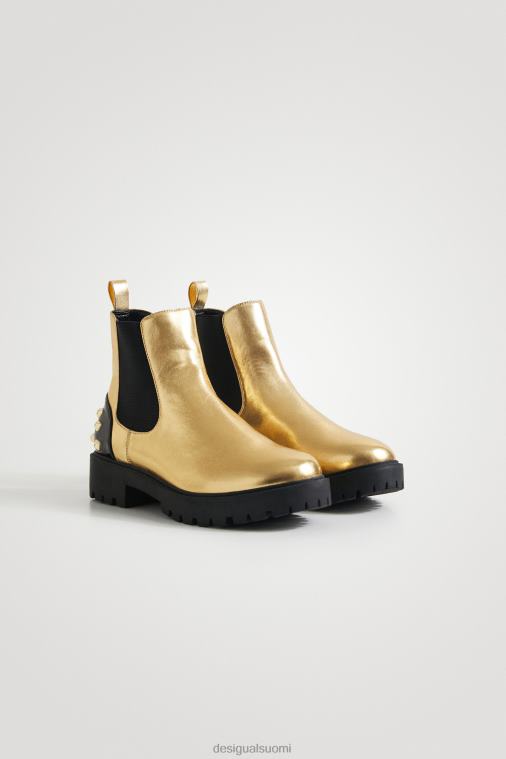 pyöräilijän saappaat kultaiset nastat Desigual naiset F4V041512 jalkineet