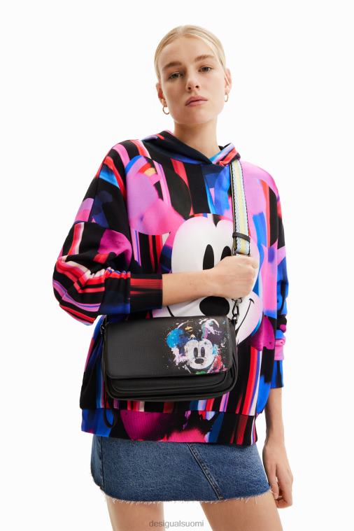 keskikokoinen Disneyn Mikki Hiiri -laukku Desigual naiset F4V04561 lisävaruste
