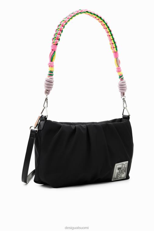 keskikokoinen crossbody laukku vaellushihnalla Desigual naiset F4V04539 lisävaruste