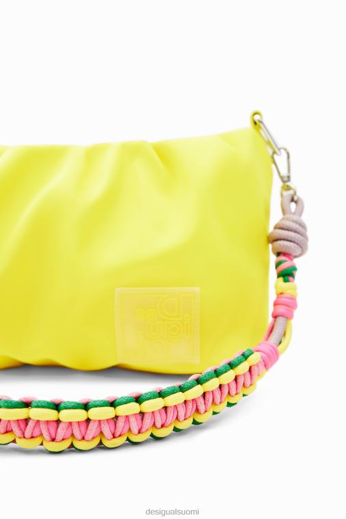 keskikokoinen crossbody laukku vaellushihnalla Desigual naiset F4V04730 lisävaruste