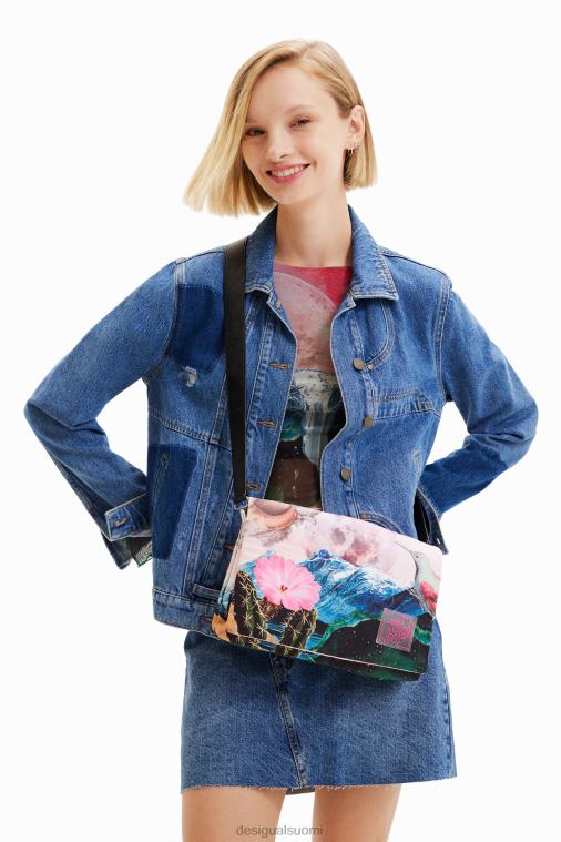 keskikokoinen fantasia crossbody-laukku Desigual naiset F4V04444 lisävaruste