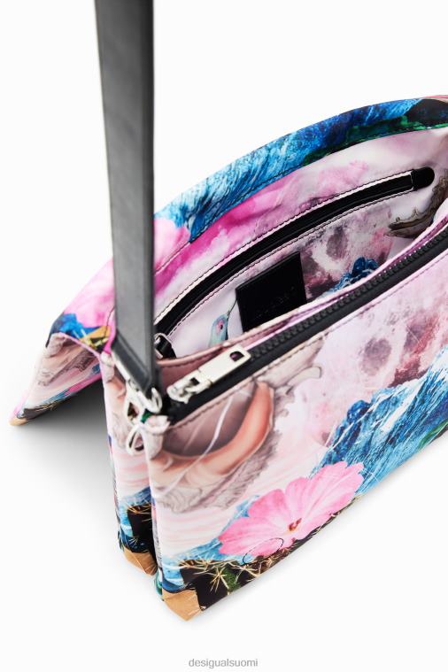 keskikokoinen fantasia crossbody-laukku Desigual naiset F4V04444 lisävaruste