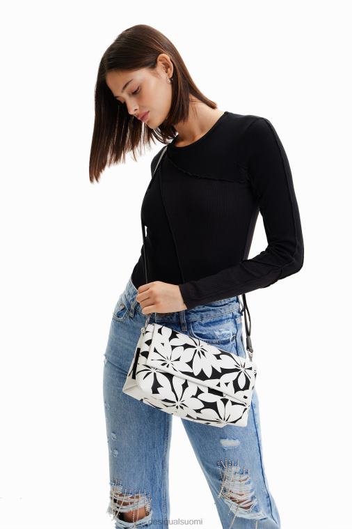 keskikokoinen kukkainen crossbody-laukku Desigual naiset F4V041196 lisävaruste