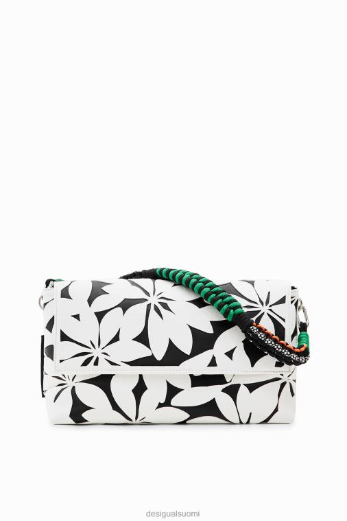 keskikokoinen kukkainen crossbody-laukku Desigual naiset F4V041196 lisävaruste