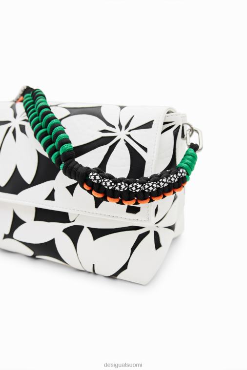 keskikokoinen kukkainen crossbody-laukku Desigual naiset F4V041196 lisävaruste