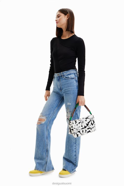 keskikokoinen kukkainen crossbody-laukku Desigual naiset F4V041196 lisävaruste