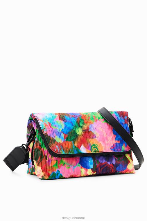 keskikokoinen kukkainen crossbody-laukku Desigual naiset F4V04543 lisävaruste